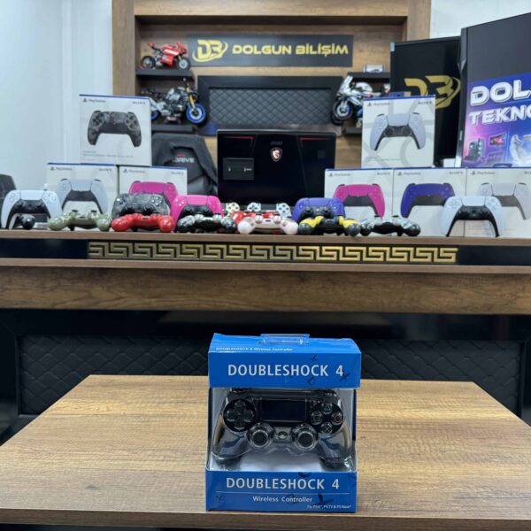 Doubleshock 4 Kablosuz Titreşimli Oyun Kolu Ps4 Siyah