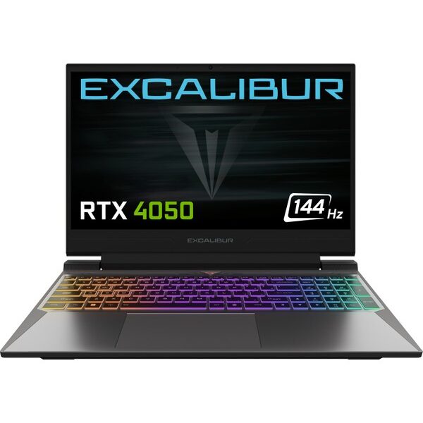 Casper Excalibur G870.1245-BFA0X-B Intel Core i5 12450H 16GB 1TB SSD RTX4050 Freedos 15.6" FHD 144Hz