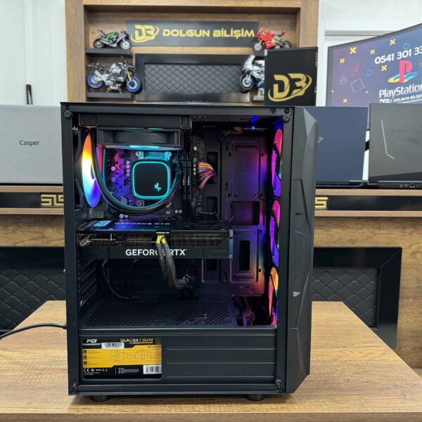 AMD Ryzen 7 5700X 32GB RAM 500GB SSD RTX4060Ti 16GB 750W Power KASA (İKİNCİ EL)