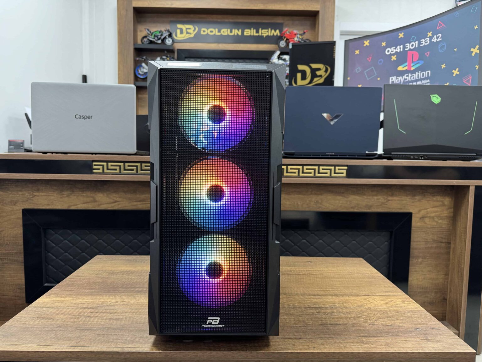 AMD Ryzen 7 5700X 32GB RAM 500GB SSD RTX4060Ti 16GB 750W Power KASA (İKİNCİ EL) - Görsel 2