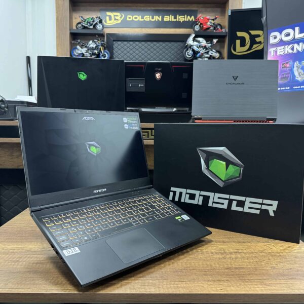 Monster Abra A5 V15.7 Intel Core i5 10300H 16GB 512GB SSD GTX1650Ti 15.6" FHD 120Hz (İKİNCİ EL)