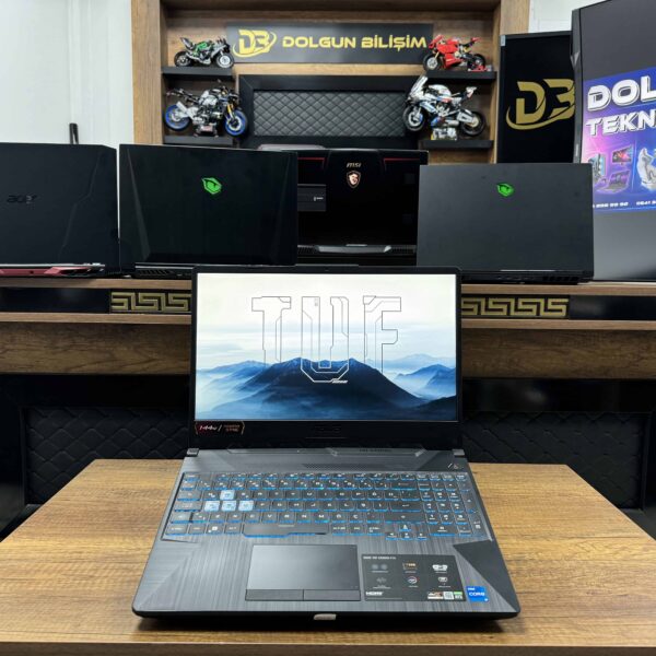 Asus Tuf Gaming F15 FX506HC-HN431W Intel Core i5 11400H 8GB 512GB SSD RTX3050 15.6" W11 FHD 144Hz (İKİNCİ EL)