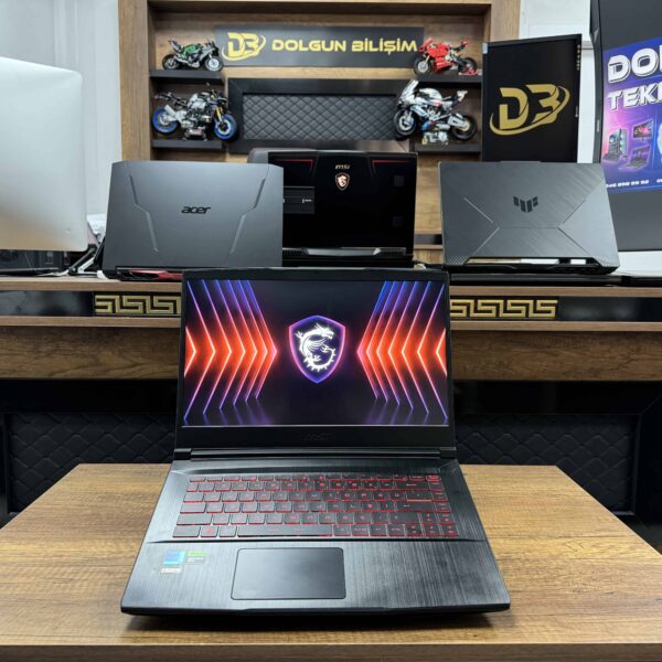 MSI GF63 Thin 11UC-238XTR Intel Core i7 11800H 16GB 512GB SSD RTX3050 15.6" FHD 144Hz (İKİNCİ EL)