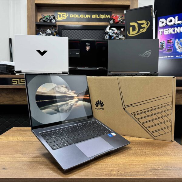Huawei Matebook 14 KLVF-W5651T Intel Core i5 1240P 16GB RAM 512GB SSD Iris Xe W11 14" QHD DOKUNMATİK (İKİNCİ EL)