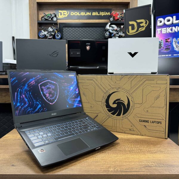 MSI Bravo 15 C7VE-062XTR AMD Ryzen 5 7535HS 16GB RAM 512GB SSD RTX4050 15.6" FHD 144Hz (İKİNCİ EL)