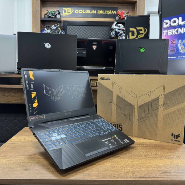 Asus TUF Gaming A15 FA506NC-HN002W AMD Ryzen 5 7535HS 8GB 512GB SSD RTX3050 15.6" W11 FHD 144Hz (İKİNCİ EL)