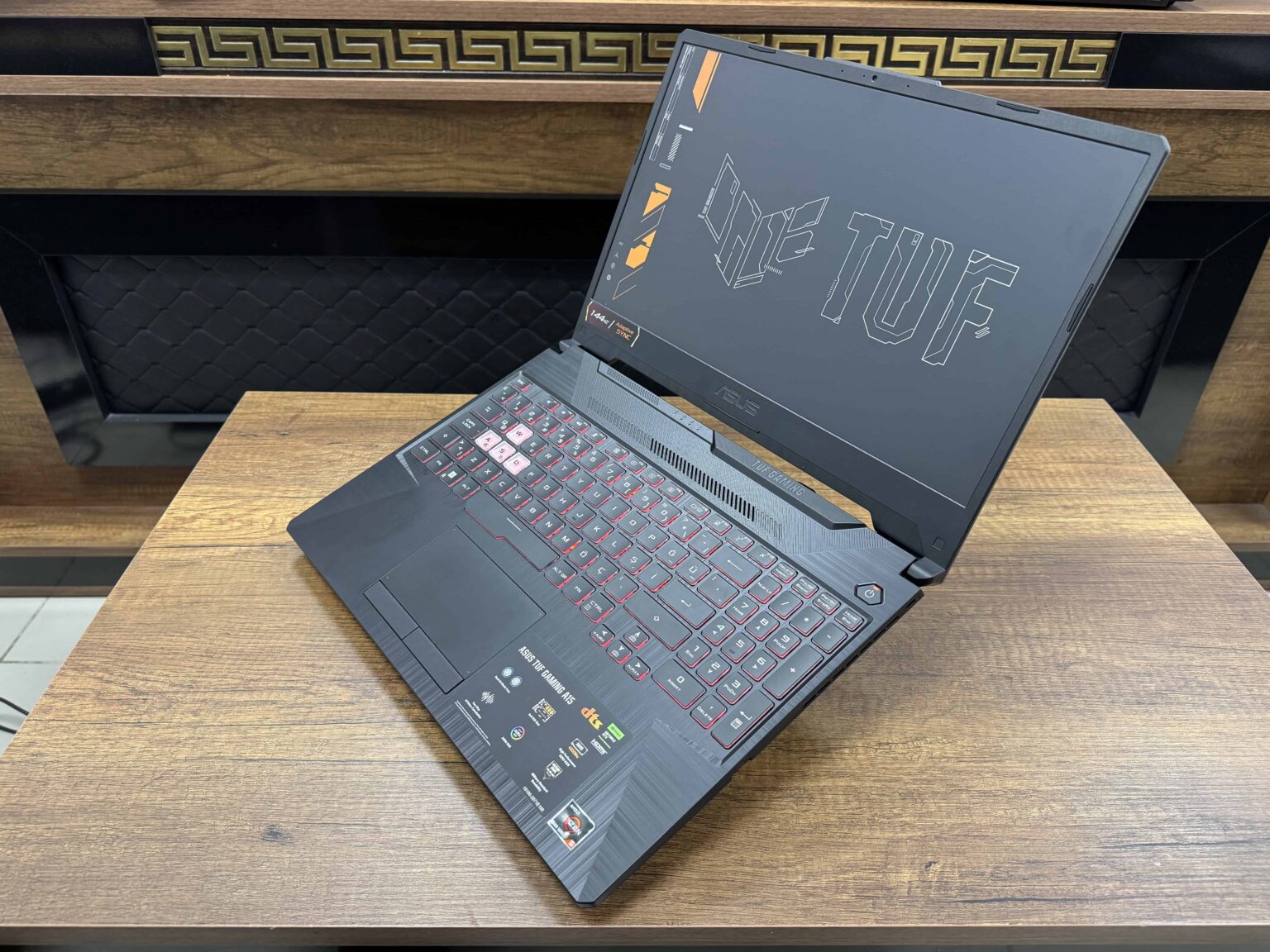 Asus TUF Gaming A15 FA506NC-HN002W AMD Ryzen 5 7535HS 8GB 512GB SSD RTX3050 15.6" W11 FHD 144Hz (İKİNCİ EL) - Görsel 4