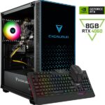 Casper Excalibur E65H.127F-BFB0X-0FD Intel Core i7 12700F 16GB 1TB SSD RTX4060 Freedos Masaüstü Bilgisayar + Klavye Mouse