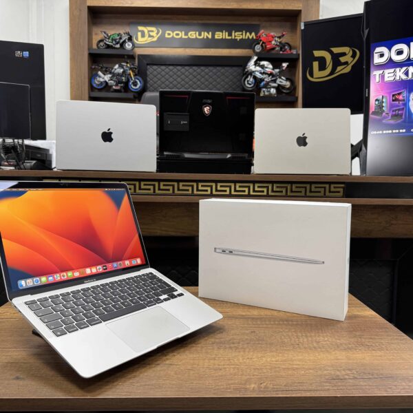 Apple MacBook Air M1 8GB 256GB SSD macOS 13.3" QHD+ Gümüş MGN93TU/A (İKİNCİ EL)