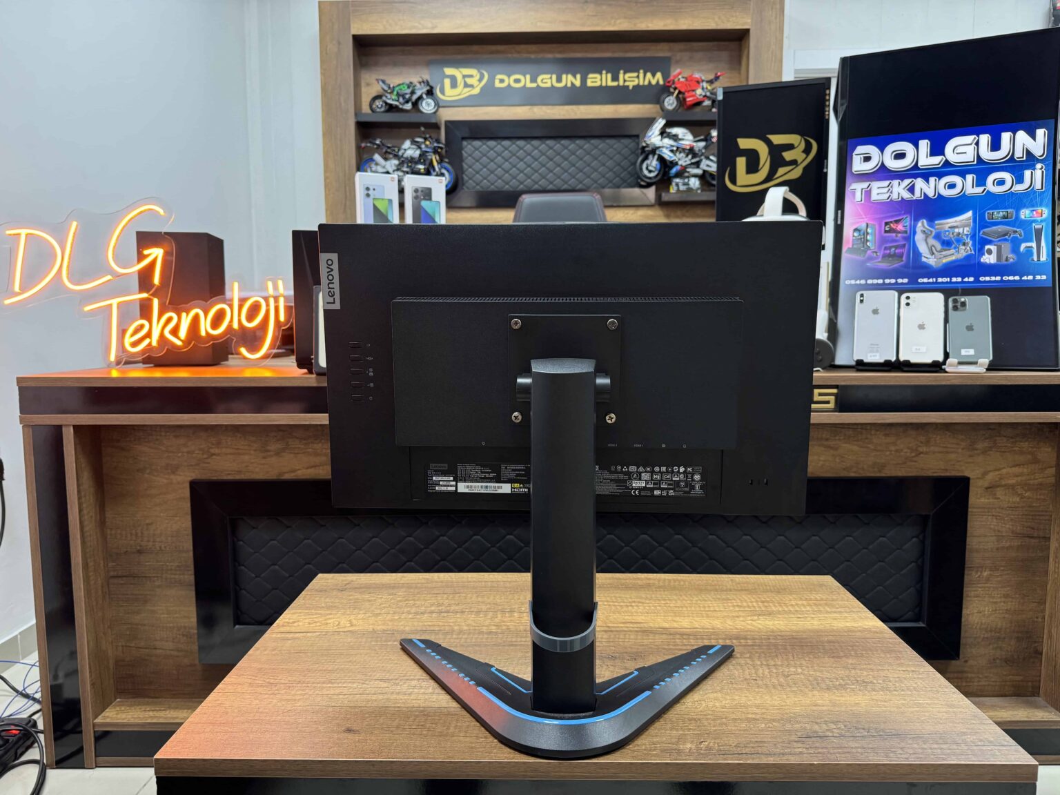 Lenovo G24-20 23.8" 165Hz 0,5ms Full HD IPS (HDMI+Display) Oyuncu Monitörü 66CF-GAC1-WW - Görsel 2