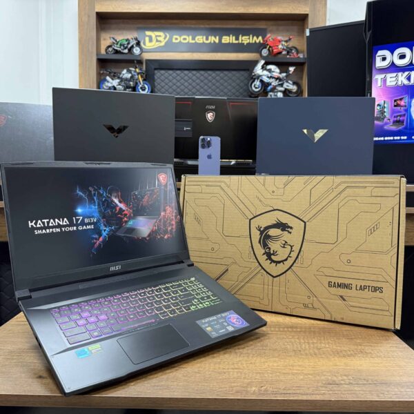 MSI Katana 17 B12VEK-407 Intel Core i5 12450H 16GB 1TB SSD RTX4050 17.3" FHD 144Hz (İKİNCİ EL)