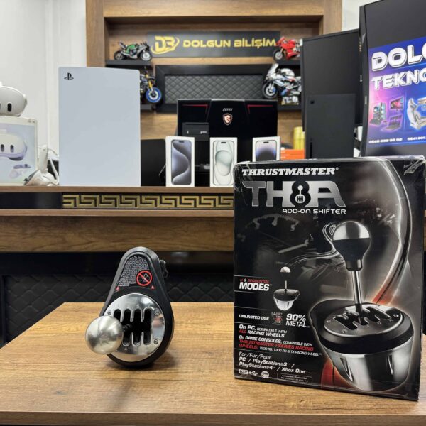 Thrustmaster TH8A PS/XBOX/PC Vites Kolu Kutulu (İKİNCİ EL)