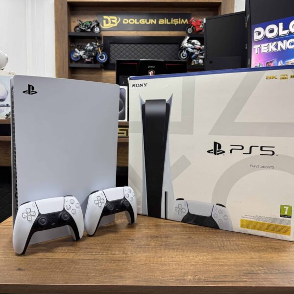 Sony PlayStation 5 Standart Edition CD'li 825 GB Çift Kol | Kutulu Sıfır