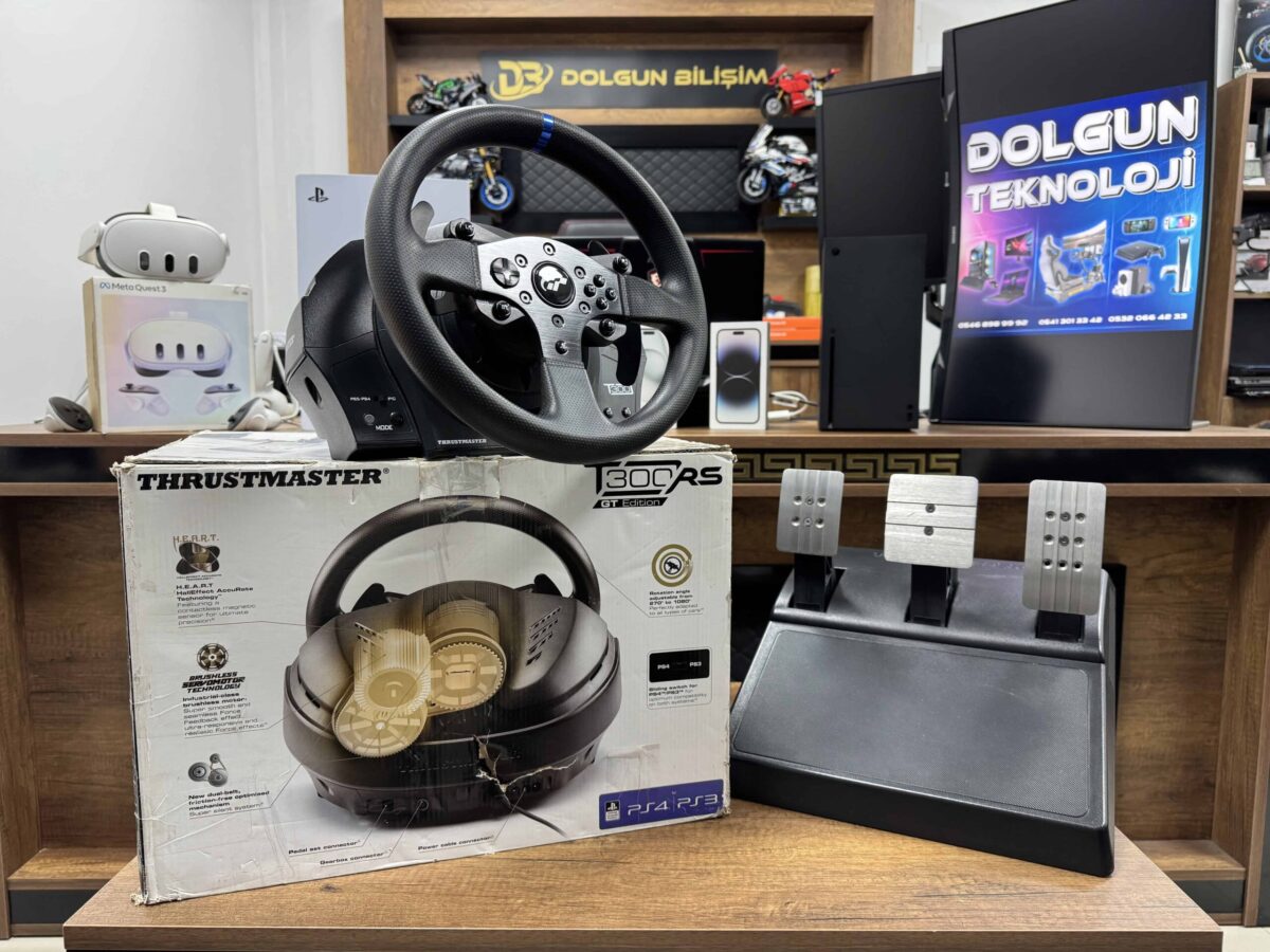Thrustmaster T300RS GT PS/PC Direksiyon Seti - Görsel 2