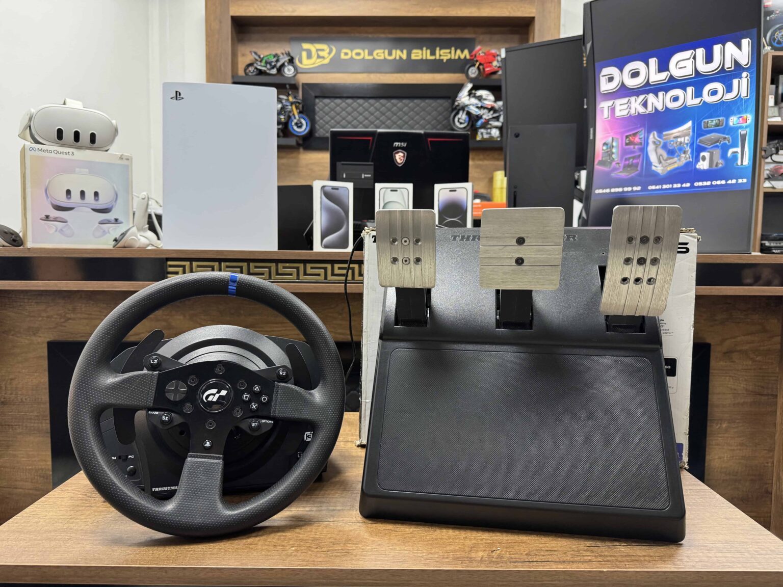 Thrustmaster T300RS GT PS/PC Direksiyon Seti - Görsel 3