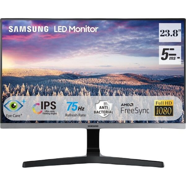 Samsung SR35 23.8" 75Hz 5ms FHD IPS Monitör (HDMI+VGA) LS24R350FZRXUF