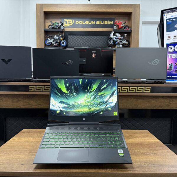 HP Pavilion Gaming 15-DK1009NT Intel Core i5 10300H 8GB 128GB SSD+500GB HDD GTX1650Ti 15.6" FHD 1U5S8EA (İKİNCİ EL)