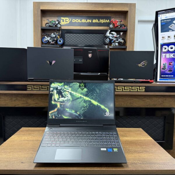 Casper Excalibur G770.1245-8VJ0T-B Intel Core i5 12450H 8GB 500GB SSD RTX3050 W11 15.6" FHD 144Hz (İKİNCİ EL)