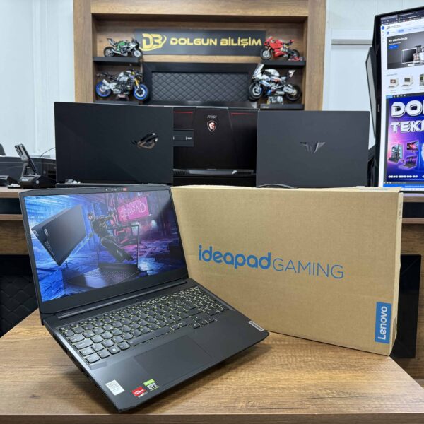 Lenovo IdeaPad Gaming 3 15ACH6 AMD Ryzen 5 5600H 16GB RAM 512GB SSD RTX3050Ti W11 15.6" FHD 165Hz 82K200K1TX (İKİNCİ EL)