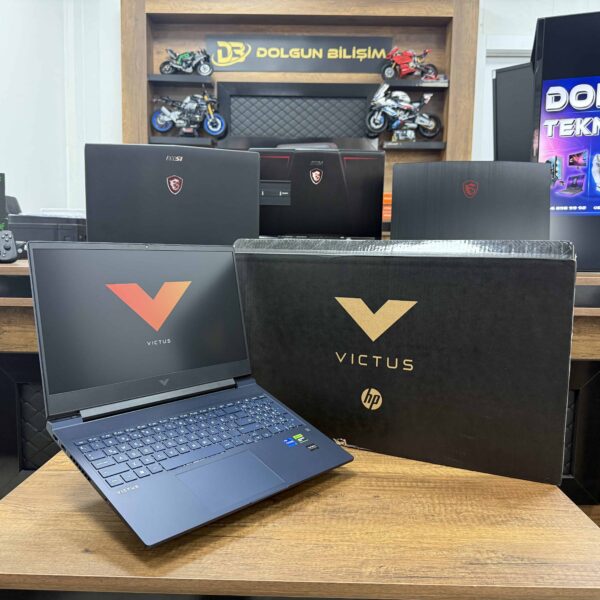 HP Victus 16-R0007NT Intel Core i7 13700H 16GB RAM 1TB SSD RTX4070 16.1" FHD 144Hz 7P6B3EA (İKİNCİ EL)