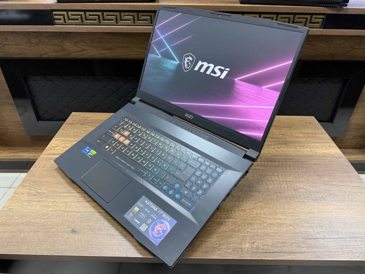 MSI Katana 17 B12VEK-403TR Intel Core i7 12650H 16GB RAM 1TB SSD W11 RTX4060 17.3" FHD 144Hz (İKİNCİ EL) - Görsel 4