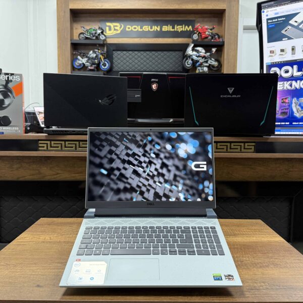 Dell G15 AMD Ryzen 5 5600H 16GB RAM 512GB SSD W10 RTX3050 15.6" FHD 120Hz (İKİNCİ EL)