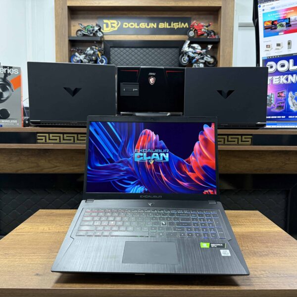 Casper Excalibur G780.1030-8DJ0F Intel Core i5 10300H 8GB RAM 240GB SSD GTX1650Ti 17.3" FHD 144Hz (İKİNCİ EL)