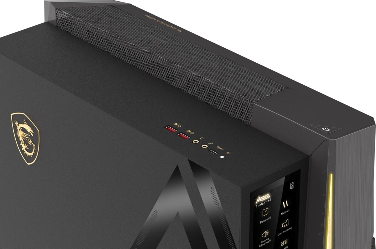 MSI MEG Trident X2 14NUF7-458EU Intel Core i7 14700KF 32GB RAM 2TB SSD RTX4070Ti SUPER W11 Gaming PC - Görsel 10