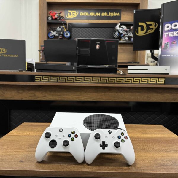 Microsoft Xbox Series S 512 GB SSD Çift Kol | Xbox - xboxseriess - xboxonex - Xboxseries (İKİNCİ EL)
