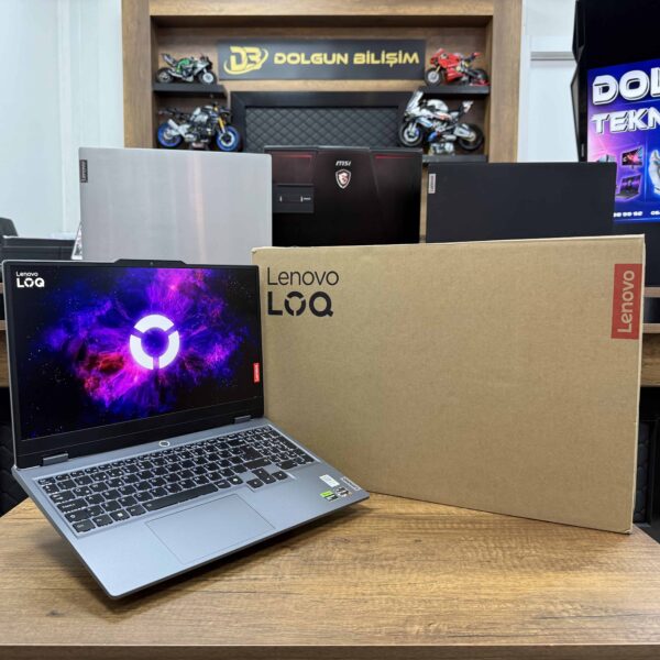 Lenovo LOQ 15ARP9 AMD Ryzen 7 7435HS 16GB RAM 512GB SSD RTX4060 W11 15.6" FHD 144Hz 83JC0011TR (İKİNCİ EL)
