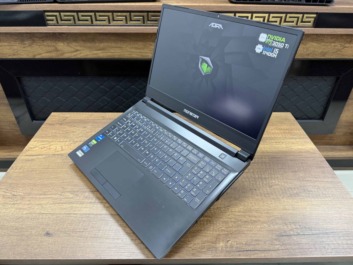 Monster Abra A5 V17.2 Intel Core i5 11400H 16GB 512GB SSD RTX3050Ti 15.6" FHD 144Hz (İKİNCİ EL) - Görsel 4