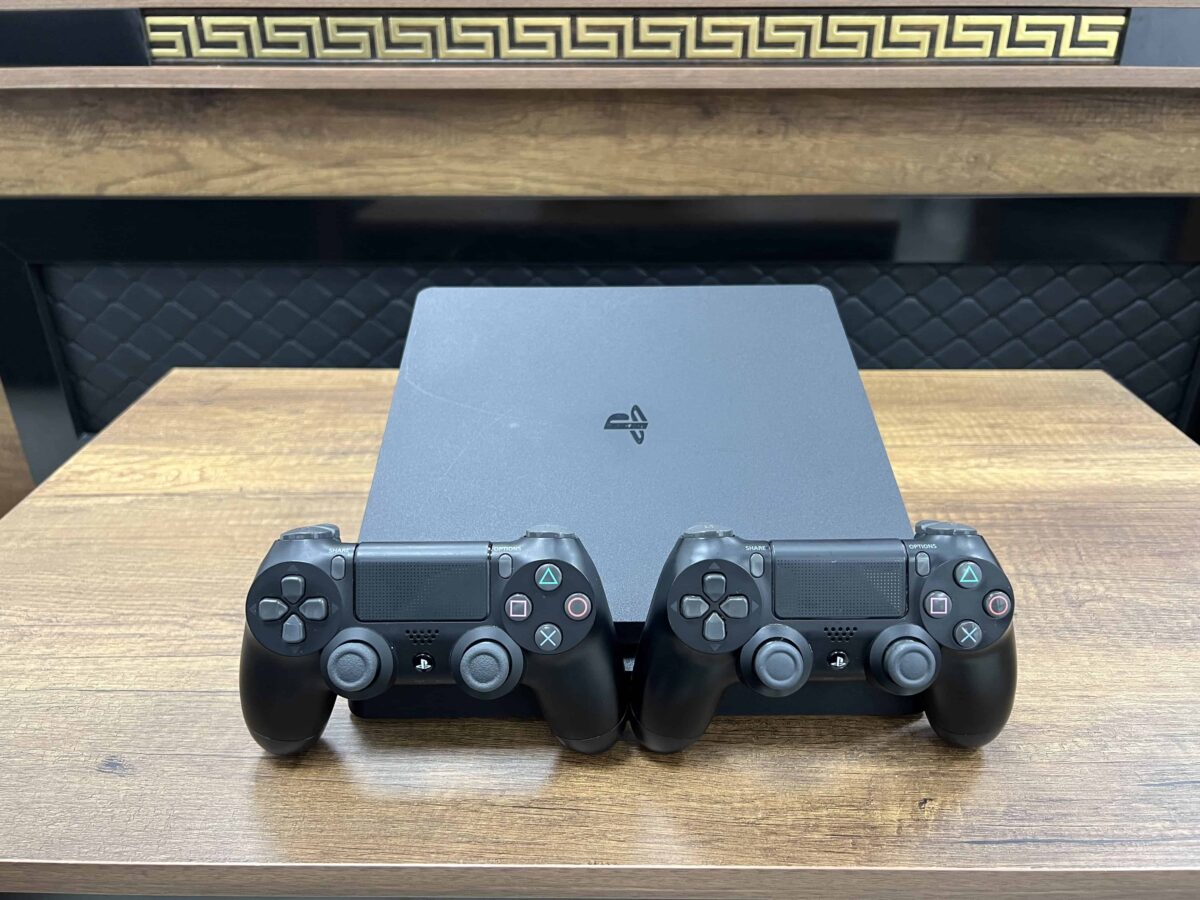 PlayStation 4 Slim kırık 1 TB Çift Kol  Playstation4 - ps4 - PS4 - Ps4 (İKİNCİ EL) - Görsel 2