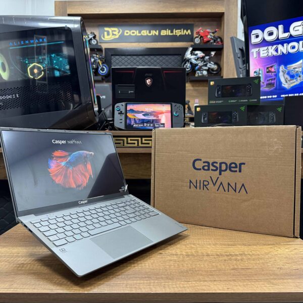 Casper Nirvana X600.5500-8E00T-G-F AMD Ryzen 5 5500U 8GB RAM 500GB SSD W11 15.6" FHD (İKİNCİ EL)