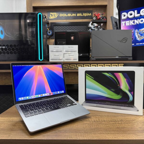 Apple MacBook Pro M2 8GB 256GB SSD macOS 13.3" QHD+ Uzay Grisi MNEH3TU/A (İKİNCİ EL)