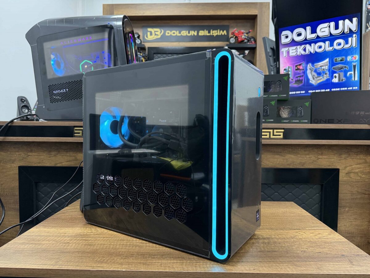Dell Alienware Aurora R16 Intel Core i9 14900KF 32GB RAM 2TB SSD RTX4080 W11 (İKİNCİ EL) - Görsel 2