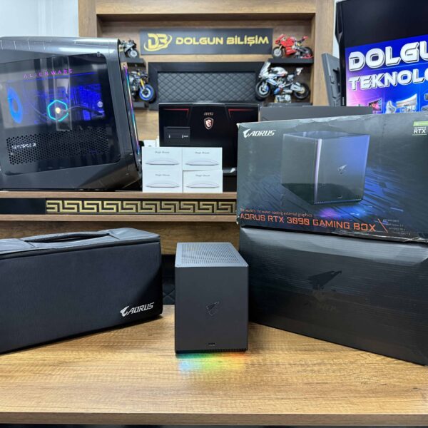 GİGABYTE AORUS RTX3090 Gaming BOX eGPU WATERFORCE Harici Ekran Kartı (İKİNCİ EL)