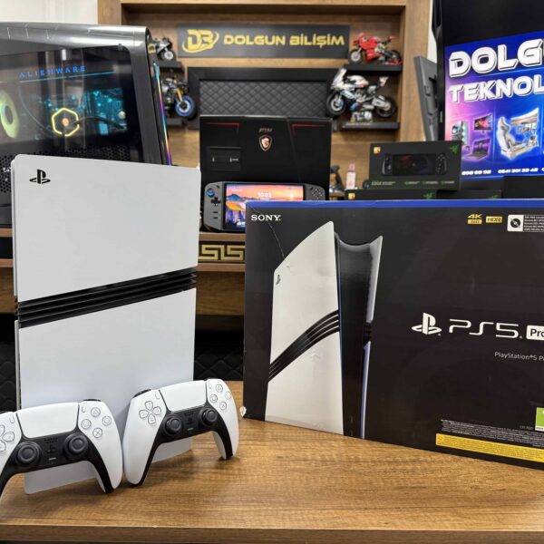 Sony PlayStation 5 Pro Kutulu 2 TB Çift Kol (İkinci El)