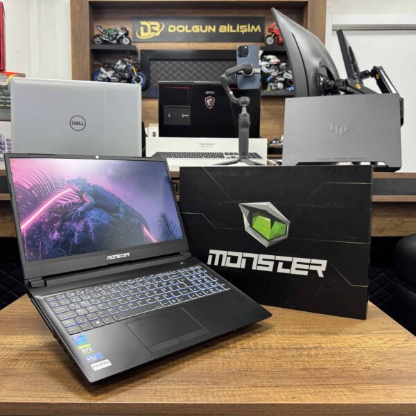 Monster Abra A5 V17.4.4  Intel Core i7 11800H 32GB RAM 1TB SSD W10 RTX 3060 15.6” FHD 144Hz IPS (İKİNCİ EL)