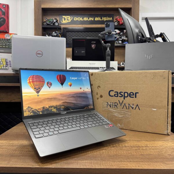 Casper Nirvana X600.5700-BV00X-G-F AMD Ryzen 7 5700U 16GB RAM 500GB SSD W10  AMD Radeon Graphics 15.6” FHD IPS (İKİNCİ EL)