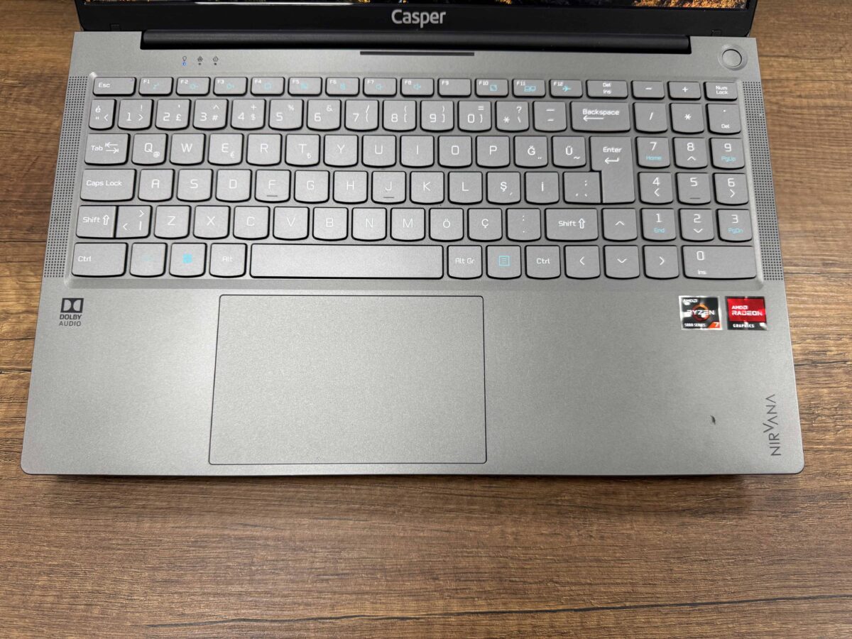 Casper Nirvana X600.5700-BV00X-G-F AMD Ryzen 7 5700U 16GB RAM 500GB SSD W10  AMD Radeon Graphics 15.6” FHD IPS (İKİNCİ EL) - Görsel 2