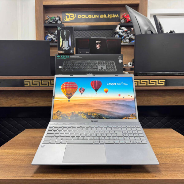 Casper Nirvana C600.1155-8V00X-G-F Intel Core i5 1155G7 8GB RAM 500GB SSD 15.6” FHD (İKİNCİ EL)