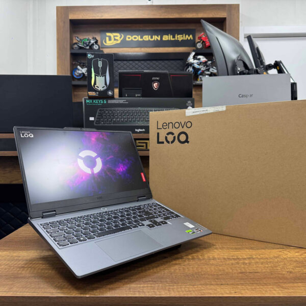 Lenovo LOQ 15ARP9 AMD Ryzen 7 7435HS 16GB RAM 512GB SSD RTX4060 W11 15.6” FHD 144Hz 83JC001TR (İKİNCİ EL)