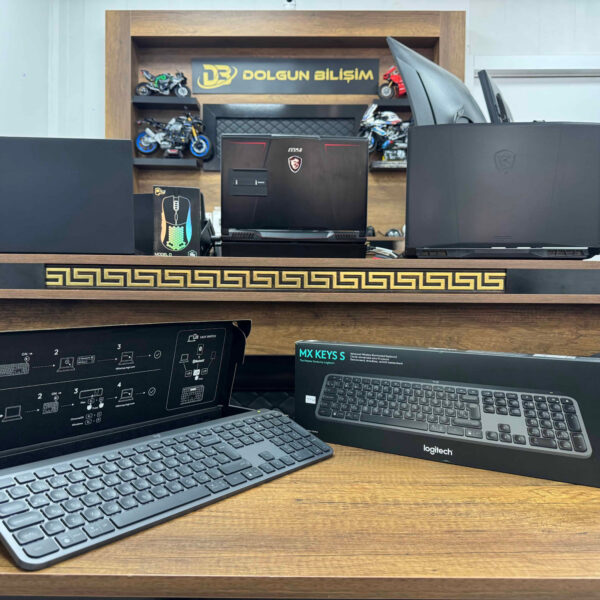 Logitech MX Keys S 920-011594 Aydınlatmalı Kablosuz Klavye (İKİNCİ EL)
