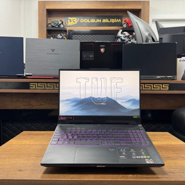 Asus TUF Gming A15 FA507NU-LP052 AMD Ryzen 7 7735HS 16GB RAM 512GB SSD RTX4050 15.6” FHD 144Hz (İKİNCİ EL)