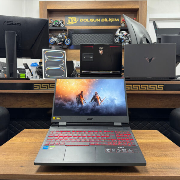 Acer Nitro 5 AN515-58-5348 Intel Core i5 12500H 16GB RAM 512GB SSD RTX3050Ti	 15.6” FHD 144Hz NH.QFLEY.002 (İKİNCİ EL)