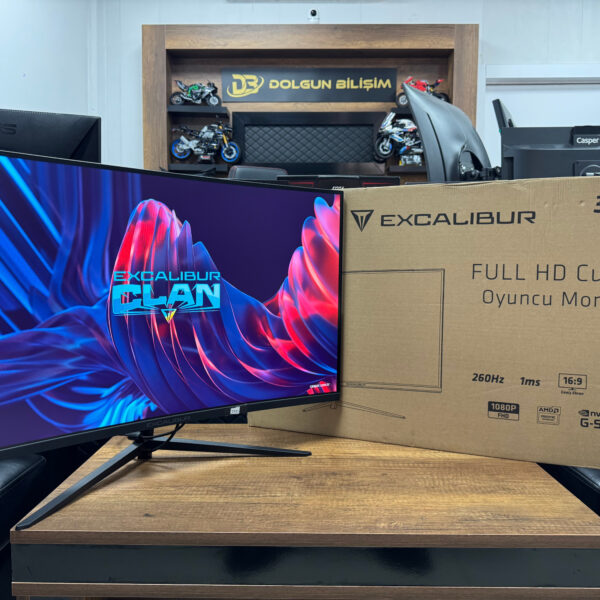 Casper Excalibur M.E315FHD-G 31.5” Full HD 240Hz 1ms Curved Oyuncu Monitörü (İKİNCİ EL)