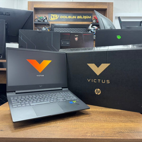 HP Victus 16-R1058NT Intel Core i5 14500HX 16GB RAM 512GB SSD RTX4050 W11 16.1” FHD 144Hz 9J259EA (İKİNCİ EL)