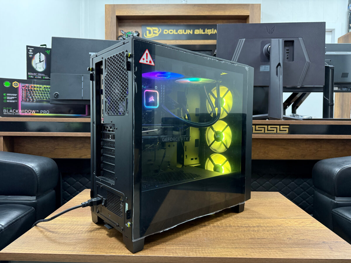 Corsair KASA Intel Core i7 12700F 16GB RAM 1TB SSD RTX4070 (İKİNCİ EL) - Görsel 3