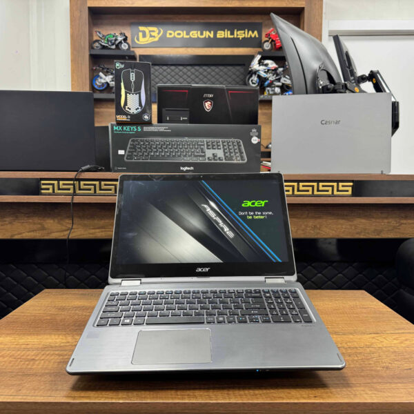Acer Aspire R15 Intel Core i5 6200U 8GB RAM 240GB SSD 15.6” DOKUNMATİK FHD (İKİNCİ EL)