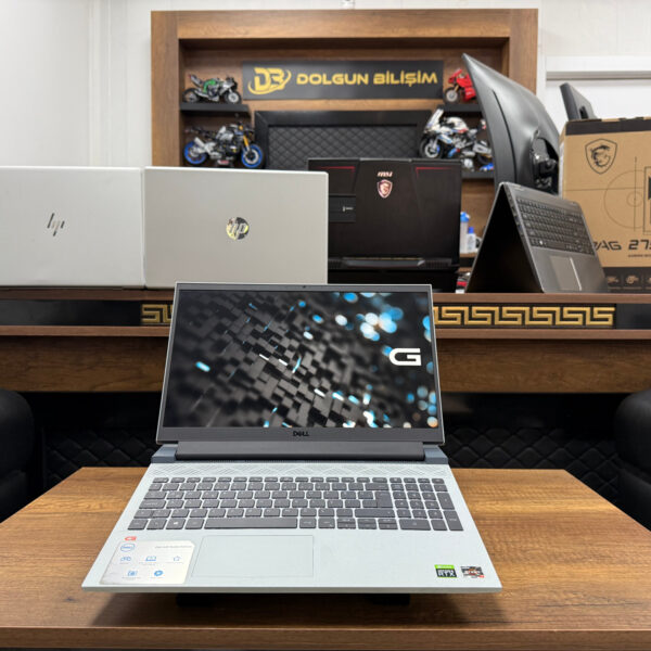 Dell G15 AMD Ryzen 7 5800H 16GB RAM 512GB SSD RTX3050 15.6” FHD 120Hz (İKİNCİ EL)